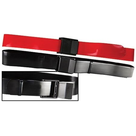SECURE Secure SPGB-60R EZ Clean Vinyl Gait Belt; Red SPGB-60R